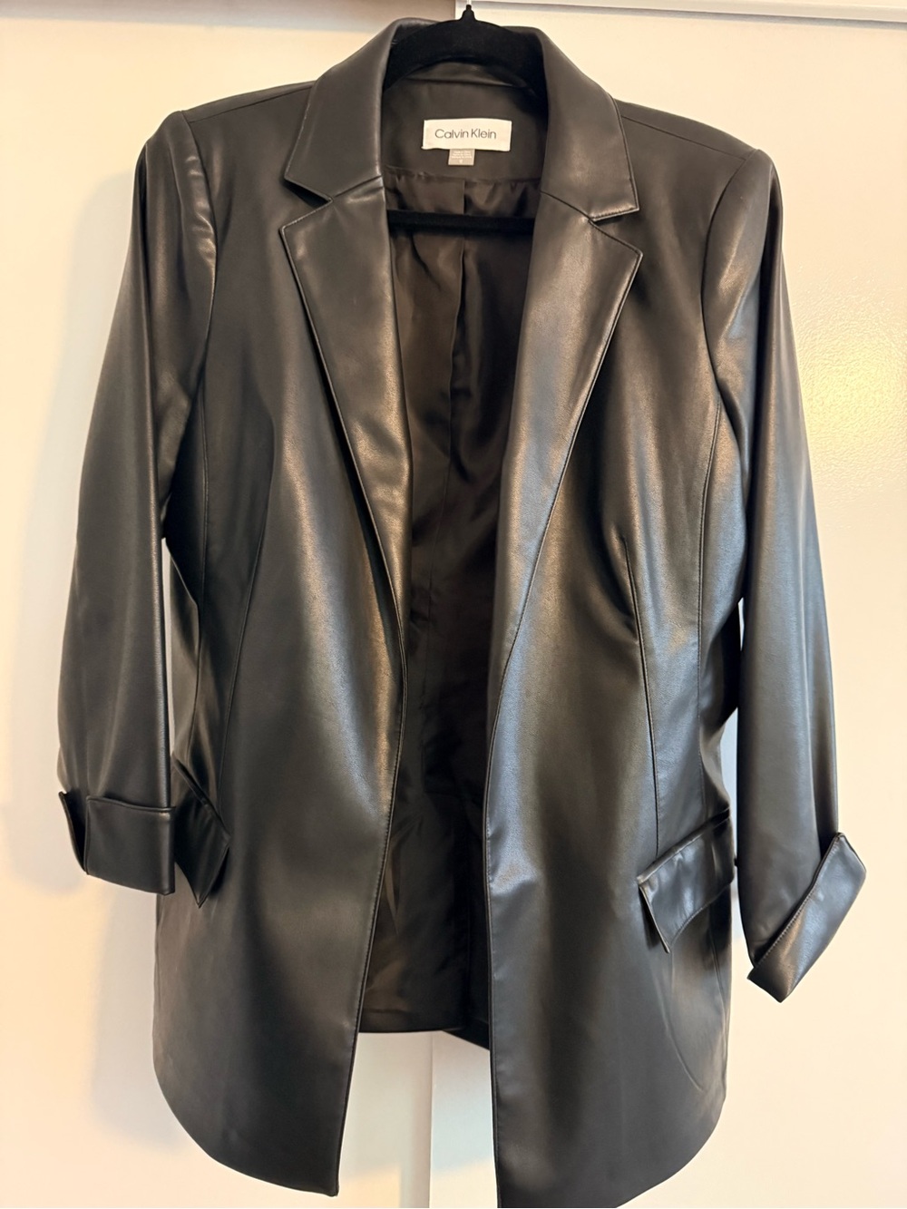 Calvin Klein leather jacket